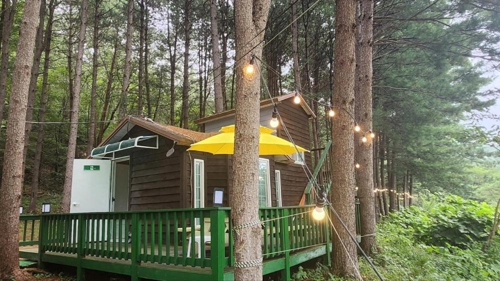 Hongcheon Gongjaksan Recreational Forest Pension Стая снимка